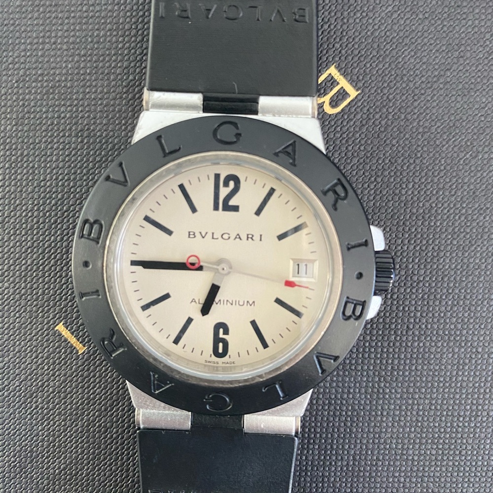 Bulgari Diagono Aluminum 38mm Watch - Bvlgari